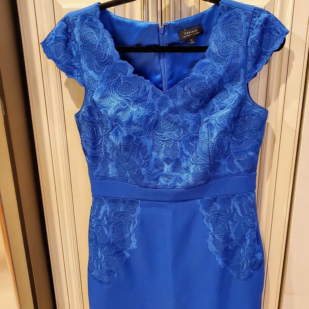 Blue Cocktail Dress